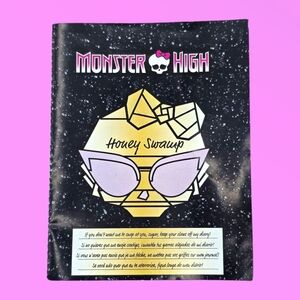 Monster High Frights Camera Action Honey Swamp Diary Journal Book Booklet 2013